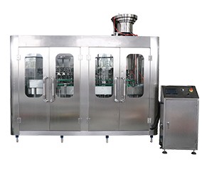 Glass Bottle Crown Cap Filling Machine